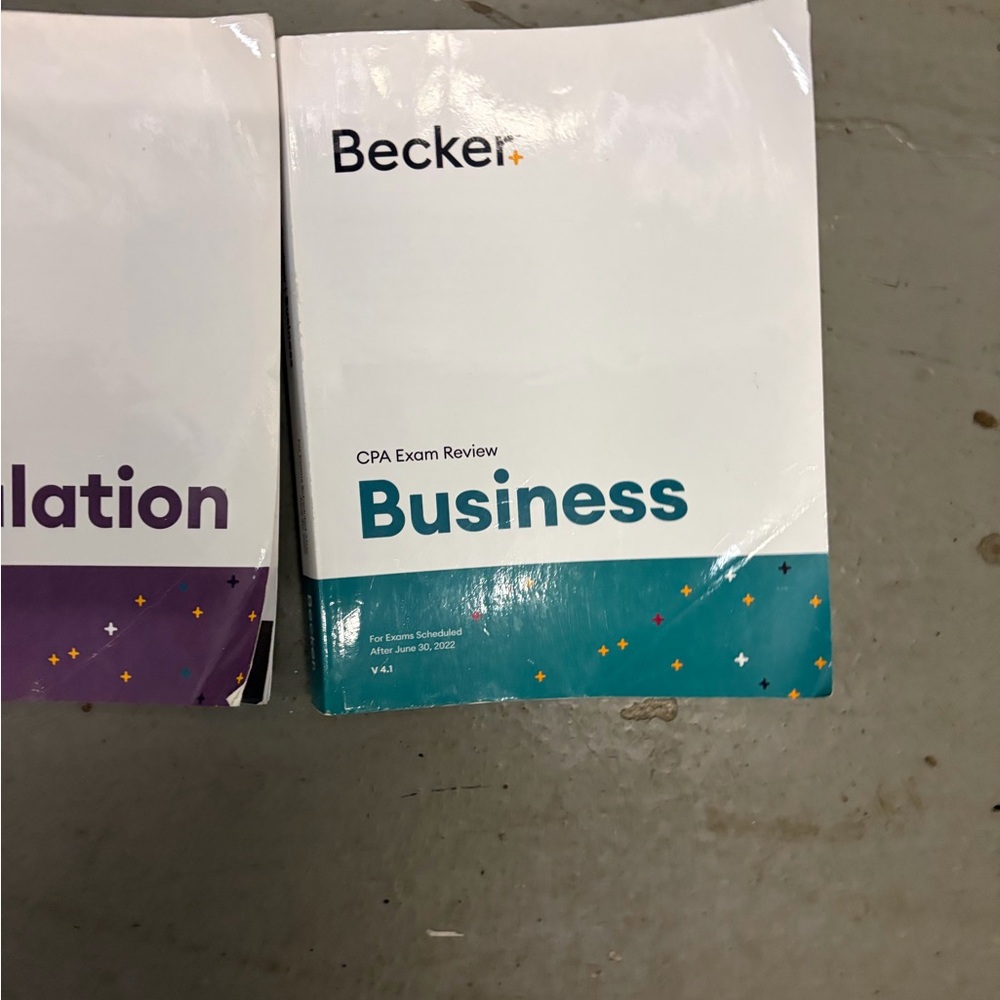 Becker CPA Exam Review Books Set - Picture 4 of 4